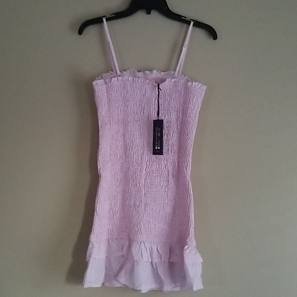 Beginning Boutique Beatrice Pink Print Mini Dress Size AU12 (US Size L) - Picture 14 of 16